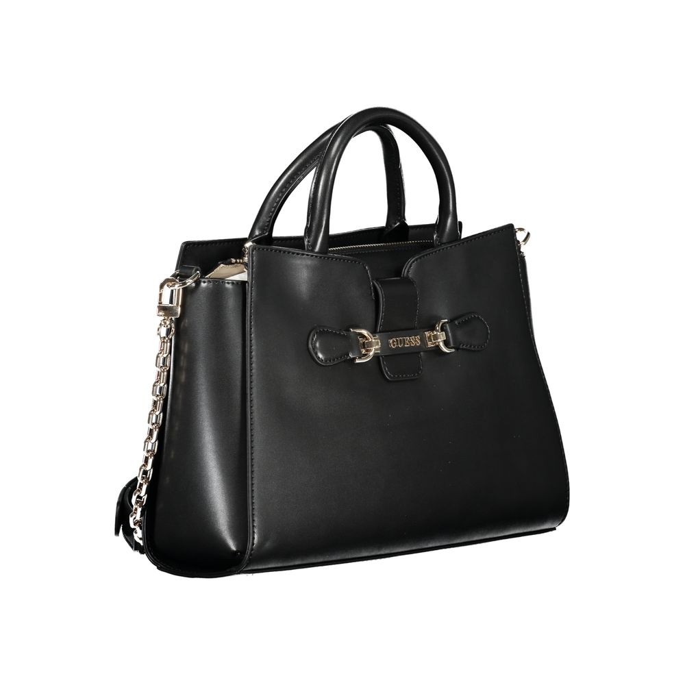 Guess Jeans Black Polyurethane Women Handbag