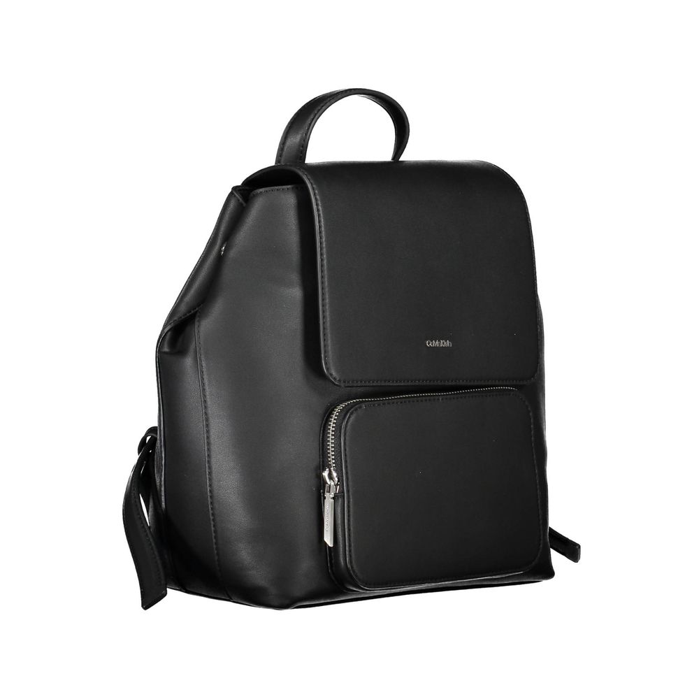 Calvin Klein Nero Polyester Women Backpack