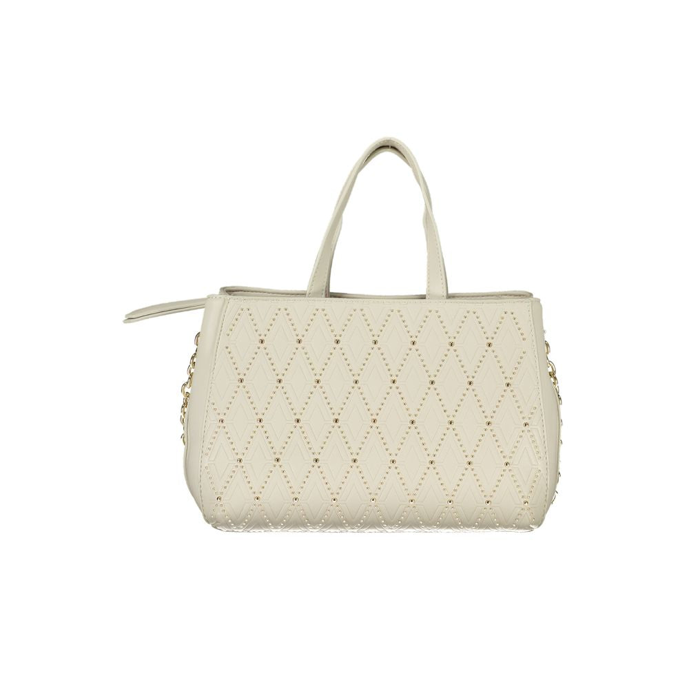 Mario Valentino White Polyurethane Women Handbag