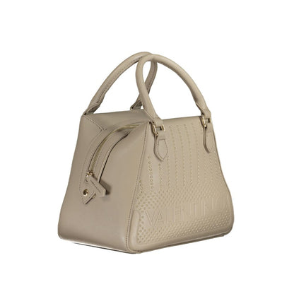Mario Valentino Beige Polyurethane Women Handbag