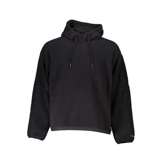 Calvin Klein Black Polyester Men's Sweatshirt