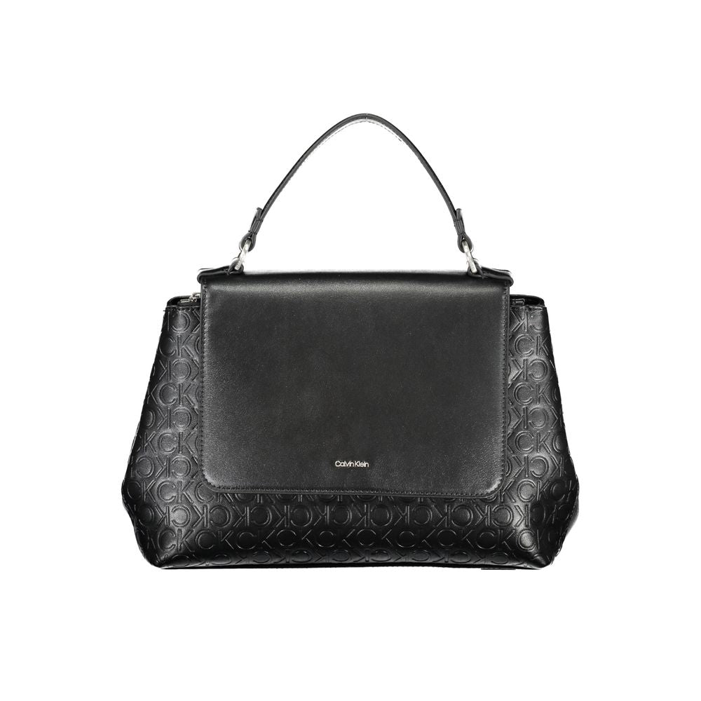 Calvin Klein Black Polyester Women Handbag