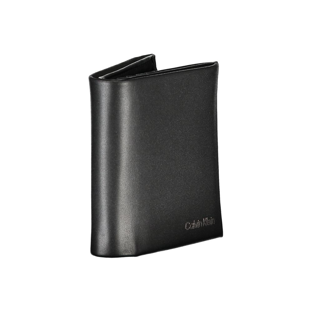 Calvin Klein Nero Polyurethane Men Wallet