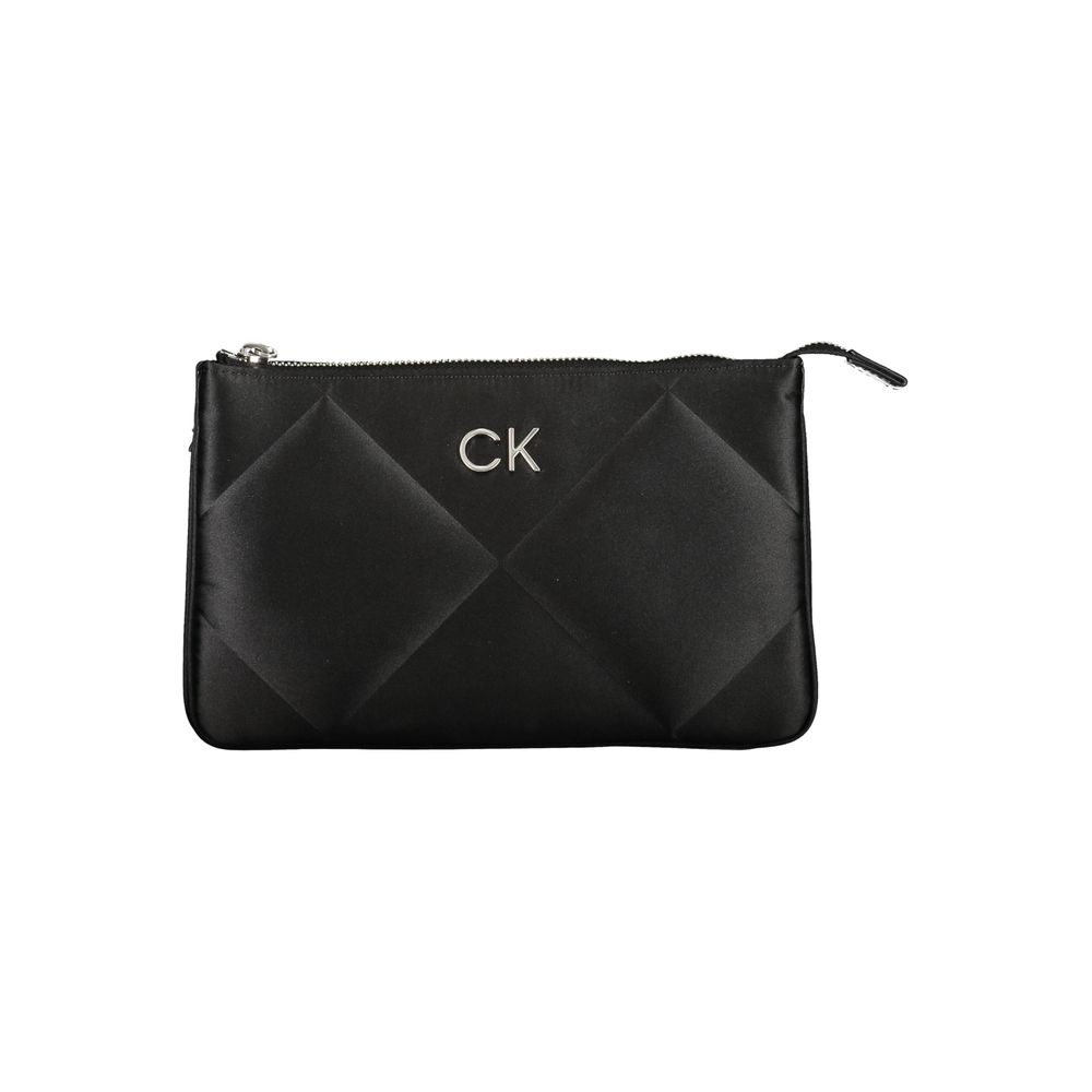 Calvin Klein Black Polyester Women Shoulder Bag