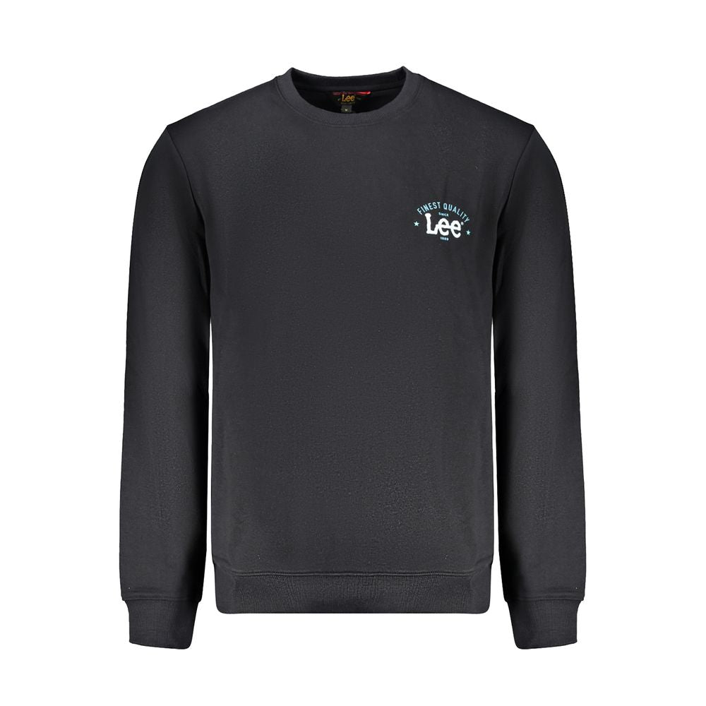 Lee Black Cotton Sweatshirt Lee