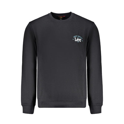 Lee Black Cotton Sweatshirt Lee