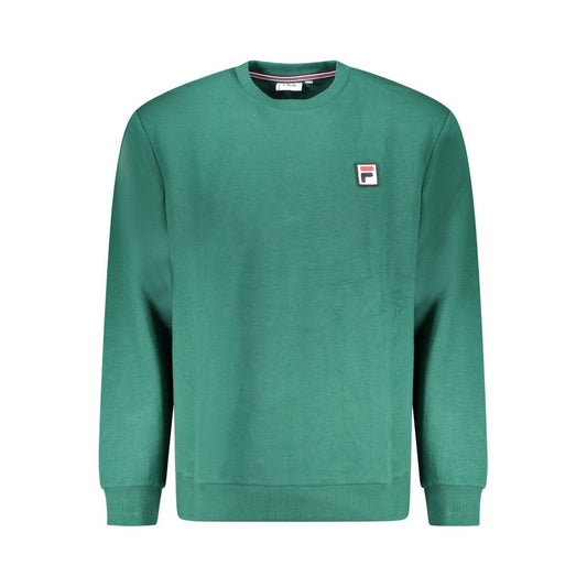 Fila Green Cotton Sweatshirt Fila