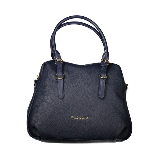 Mario Valentino Blue Polyurethane Women Handbag