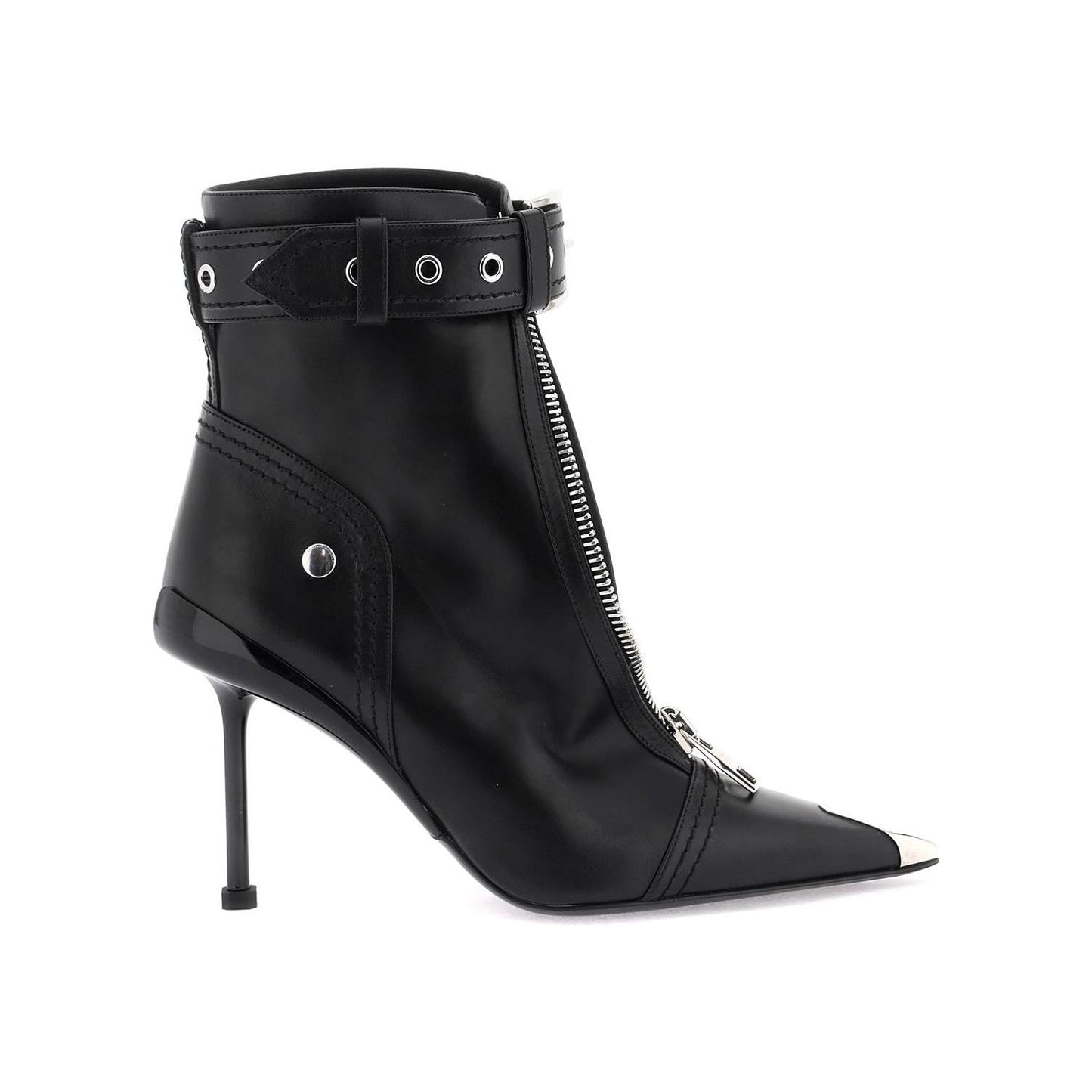 Alexander Mcqueen 'slash biker' ankle boots Boots Alexander Mcqueen