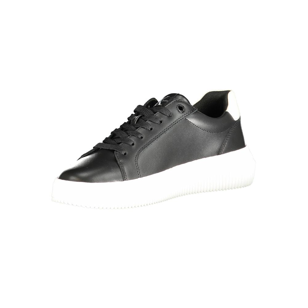 Calvin Klein White Polyester Men Sneaker