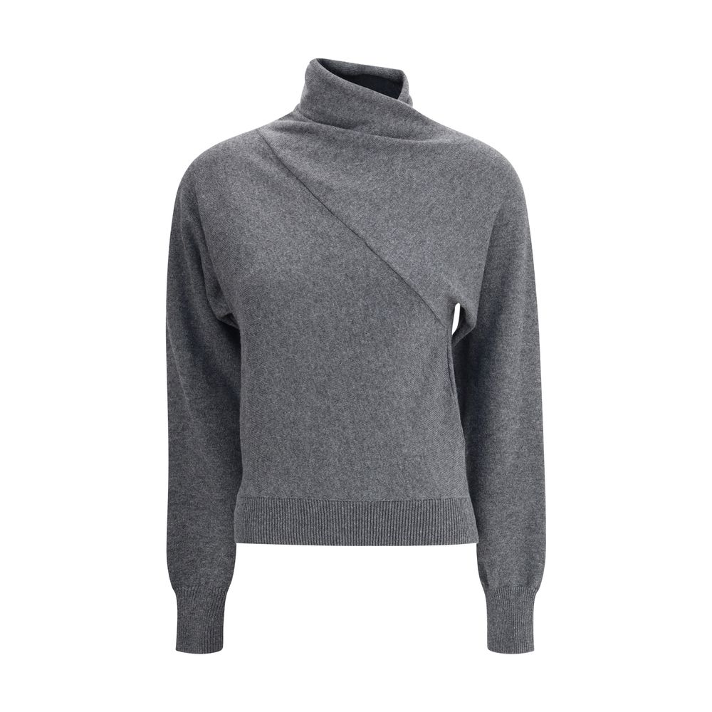 Tom Ford Gray Cashmere Turtleneck