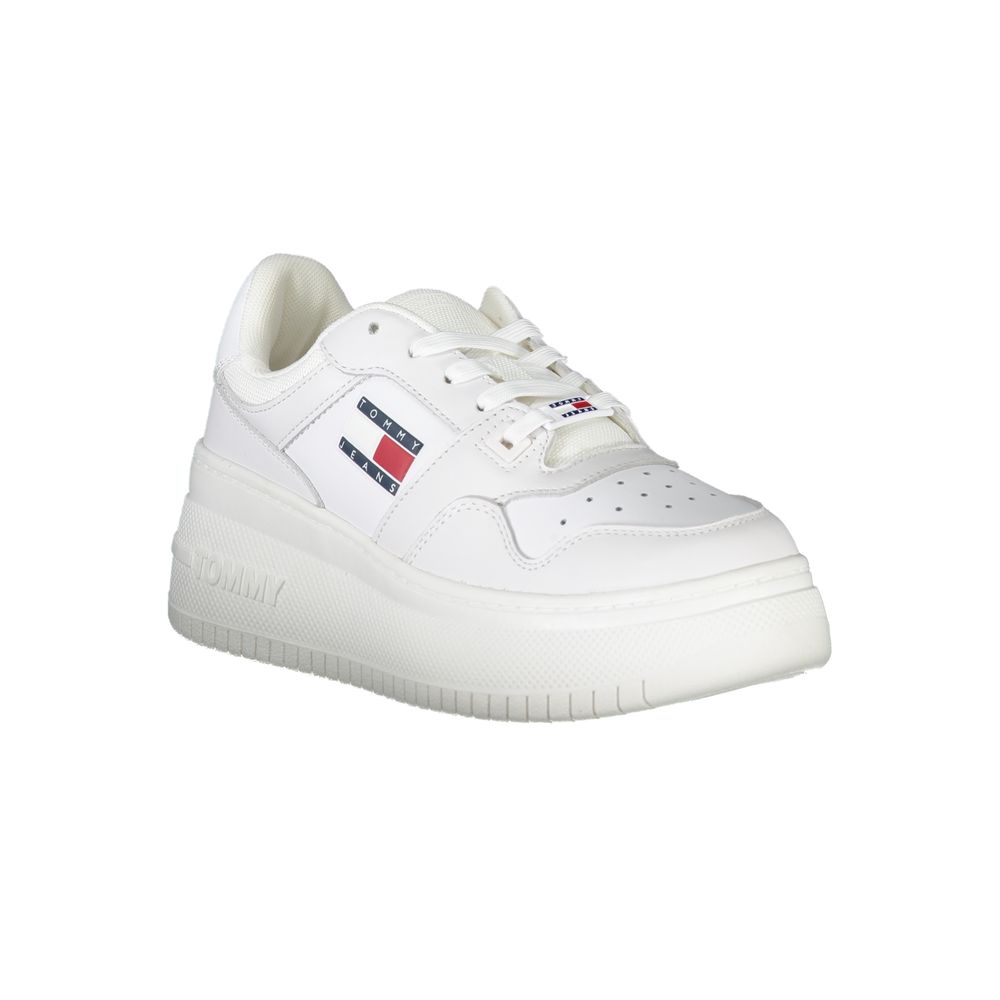 Tommy Hilfiger Bianco Leather Women Sneaker