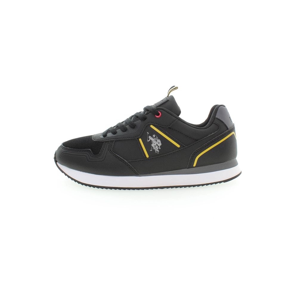 U.S. POLO ASSN. Nero Polyurethane Men Sneaker
