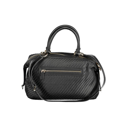 Guess Jeans Nero Poliuretano Women Handbag