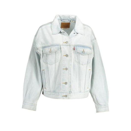 Levi's Azzurro Cotton Women Jacket Levi's