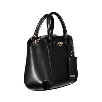 Guess Jeans Nero Poliuretano Women Handbag