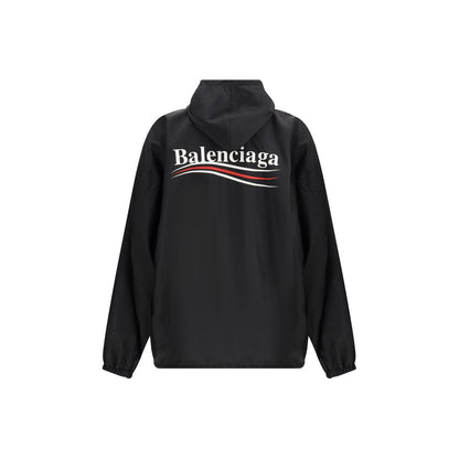 Balenciaga Black Polyester Shell Jacket Balenciaga