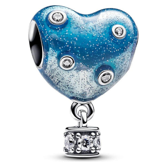 PANDORA CHARMS Mod. HOT AIR BALLOON HEART DESIGNER FASHION JEWELLERY PANDORA