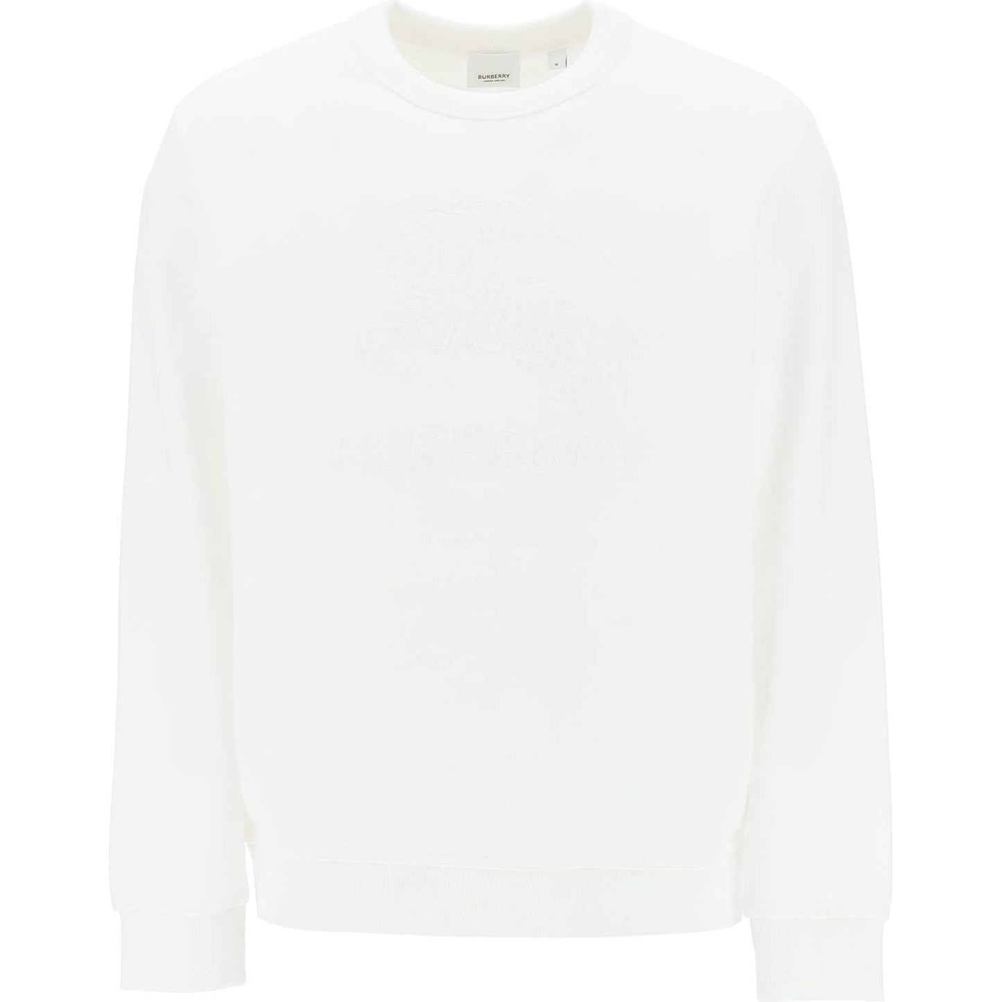 Burberry 'rayner' crew-neck sweatshirt with equestrian knight