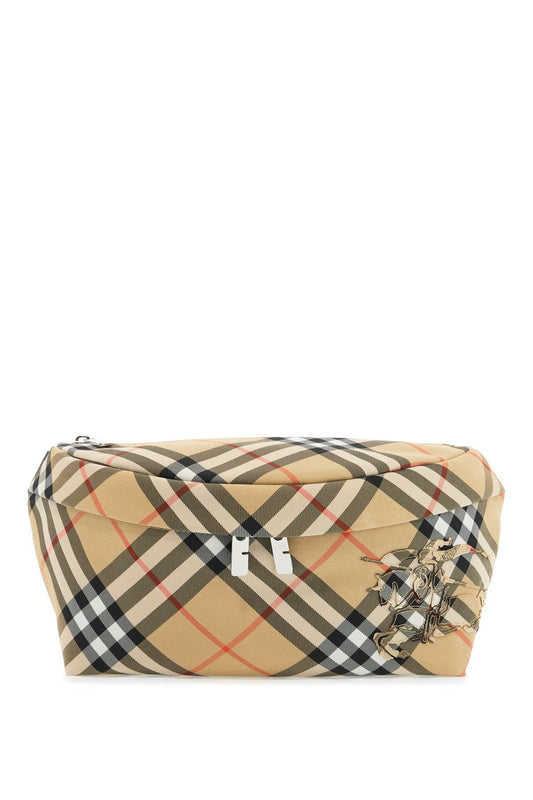 Burberry check marsupio in technical fabric Belt bags Burberry