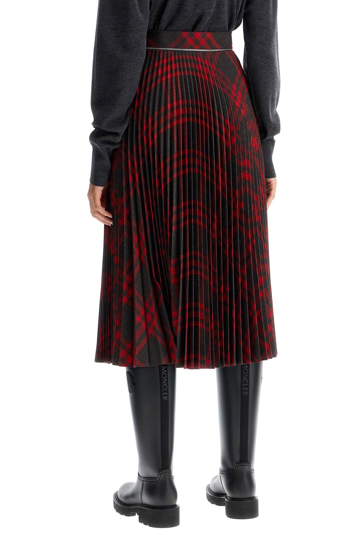 Burberry 'folded pleat check Skirts Burberry