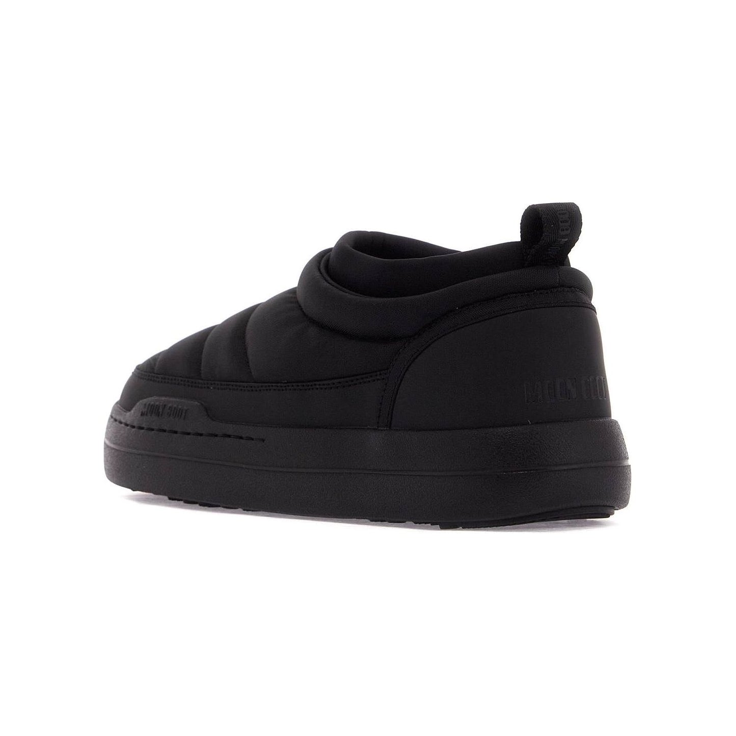 Moon Boot soft nylon slip-on park shoes