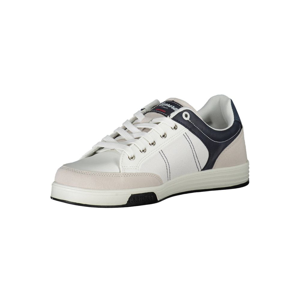 Carrera White Polyurethane Men Sneaker