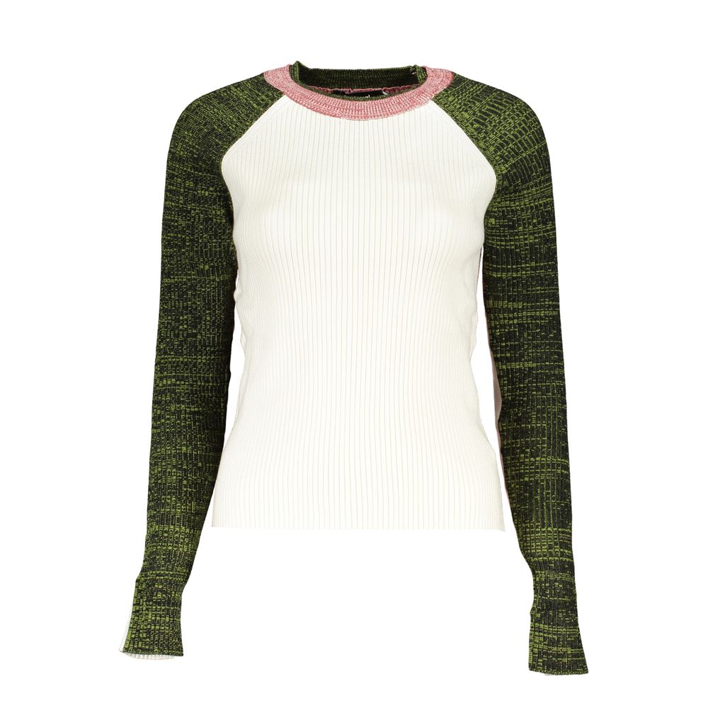 Desigual White Viscose Women Sweater