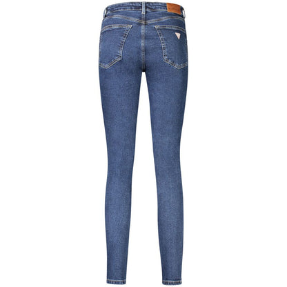 Guess Jeans Blu Cotton Women's Skinny Jean