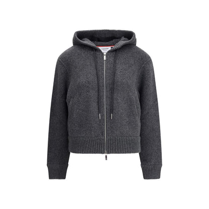 Thom Browne Gray Wool Sweatshirt