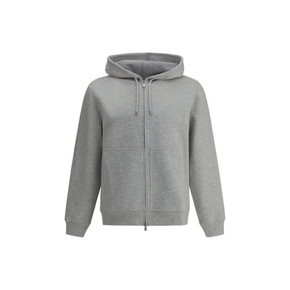 Brunello Cucinelli Gray Cotton Hoodie
