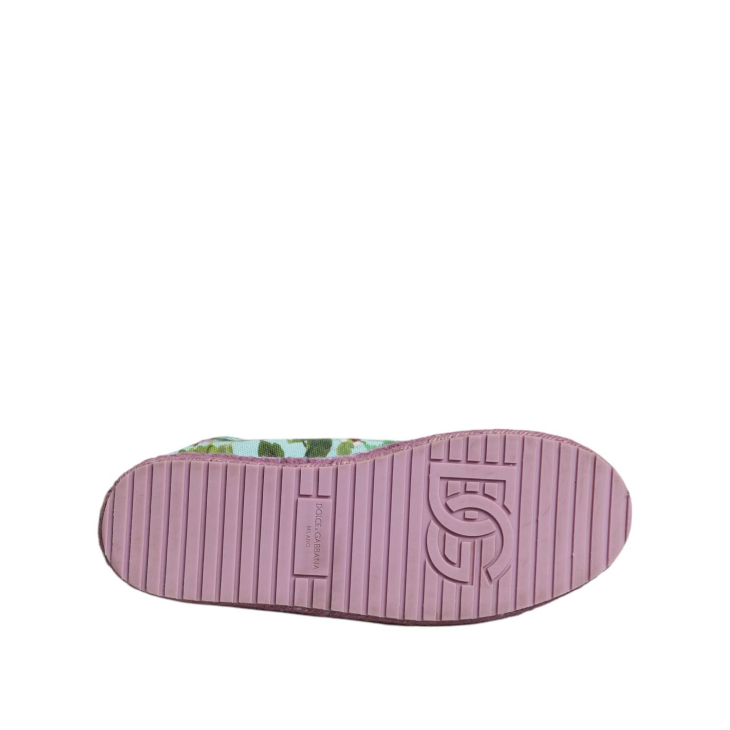 Dolce & Gabbana Multicolor Canvas Espadrilles Sneakers Shoes