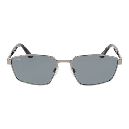 Serengeti Gray Metal Sunglasses