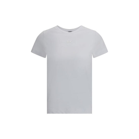 PINKO White Cotton T-Shirt
