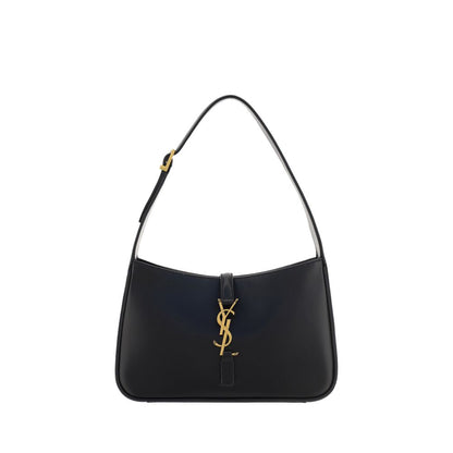 Saint Laurent Black Calf Leather Bos Taurus Handbag