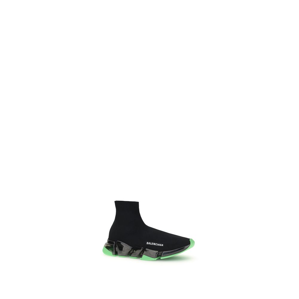 Balenciaga Black Polyester Athletic Sneakers Balenciaga