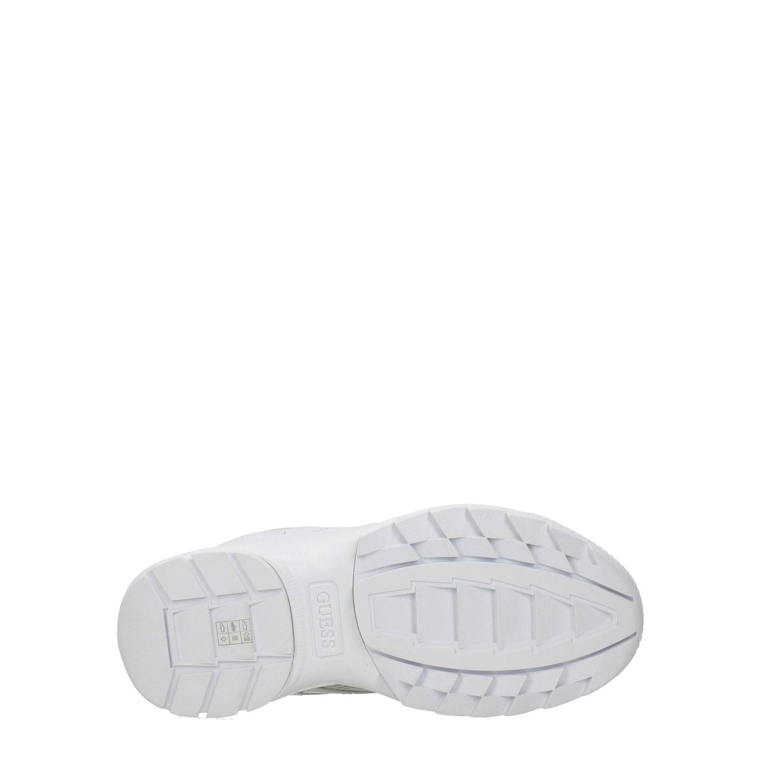 Guess White Polyethylene Chunky Sneakers