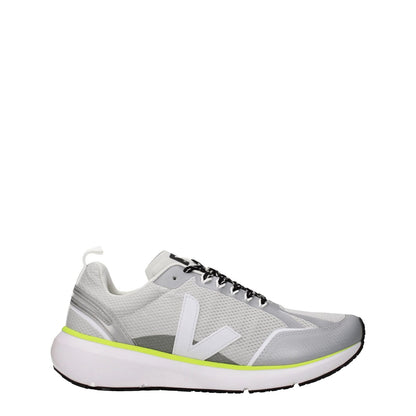 Veja Gray Fabric Athletic Sneakers Veja