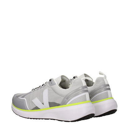 Veja Gray Fabric Athletic Sneakers Veja