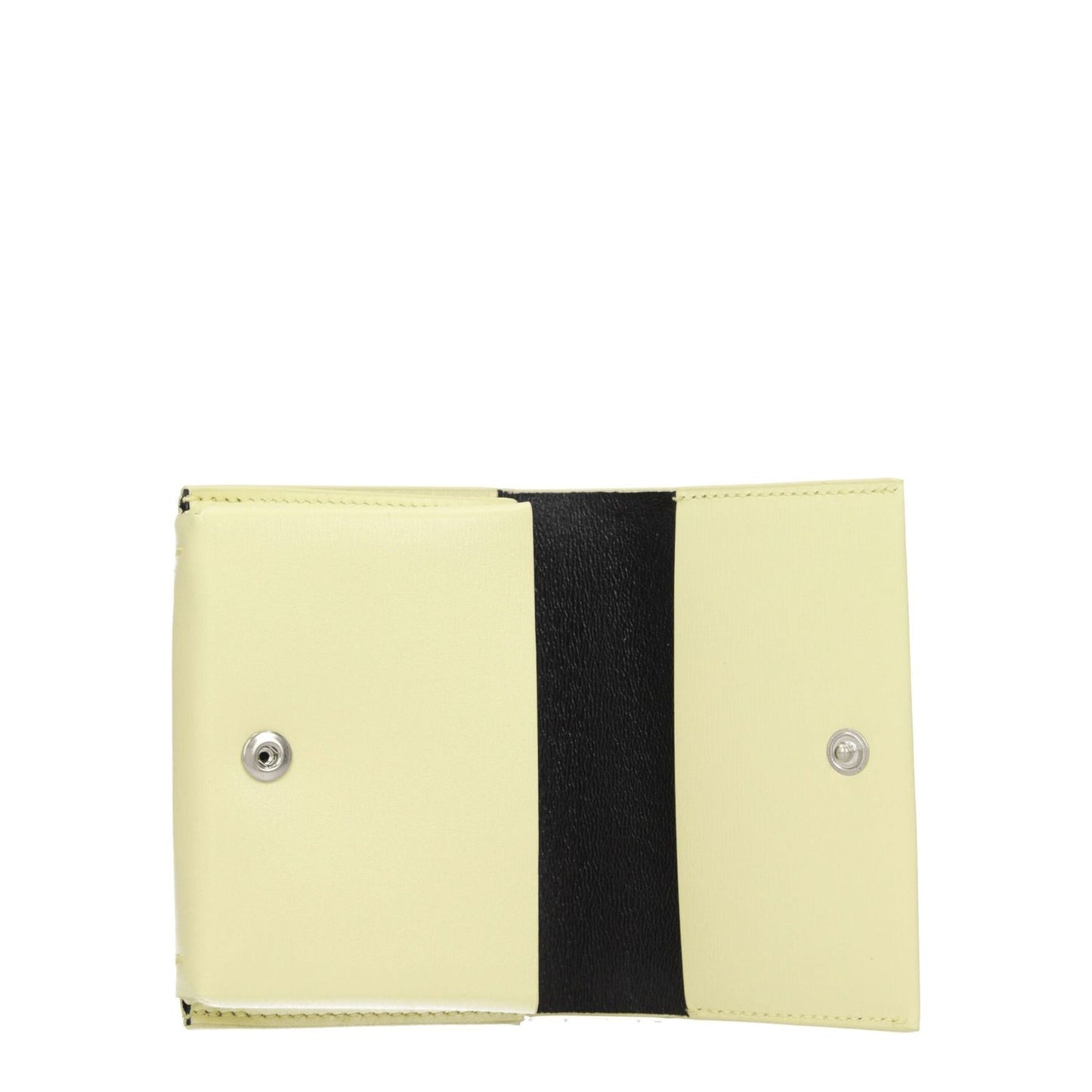 Jil Sander Yellow Leather Cardholder