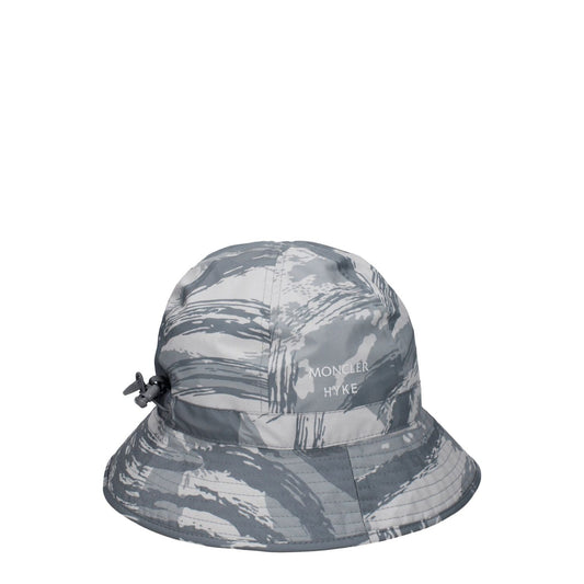 Moncler Gray Polyester Bucket Hat