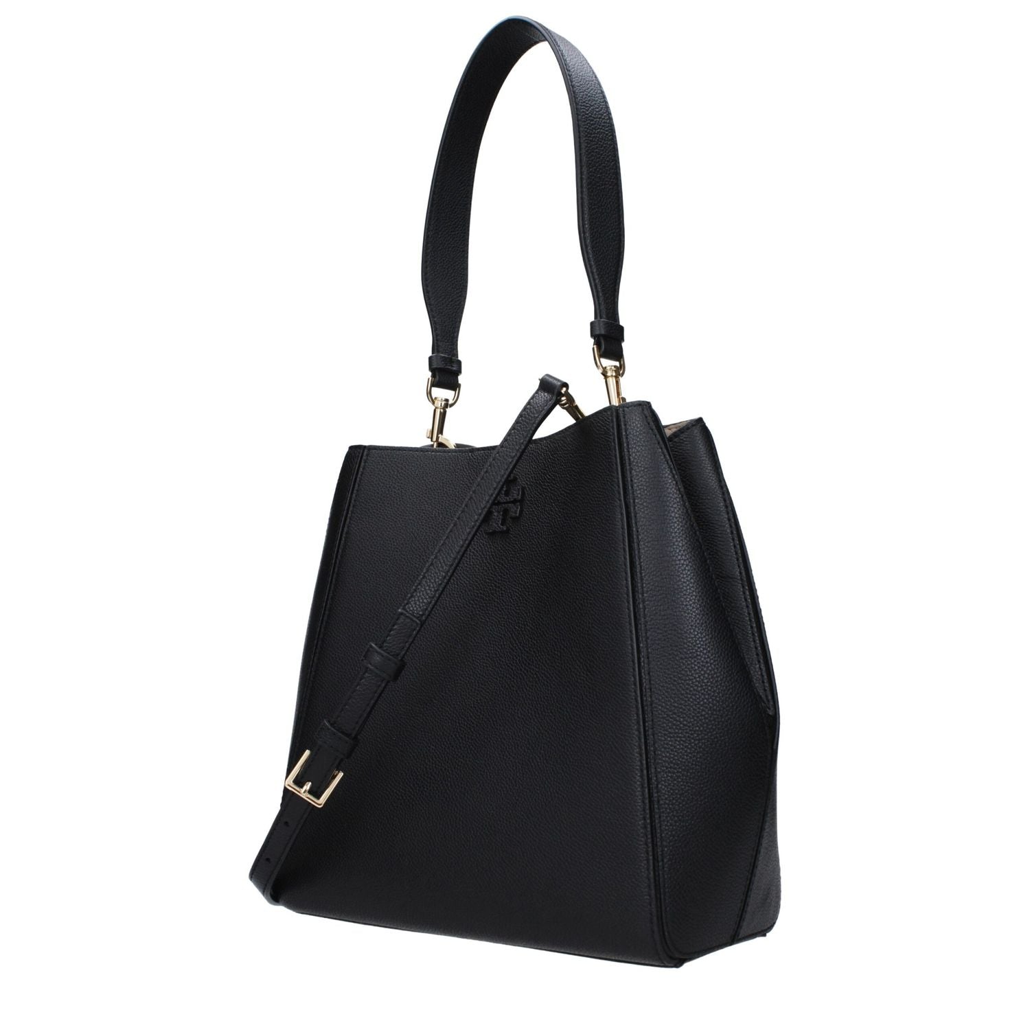 Tory Burch Black Leather Shoulder Bag