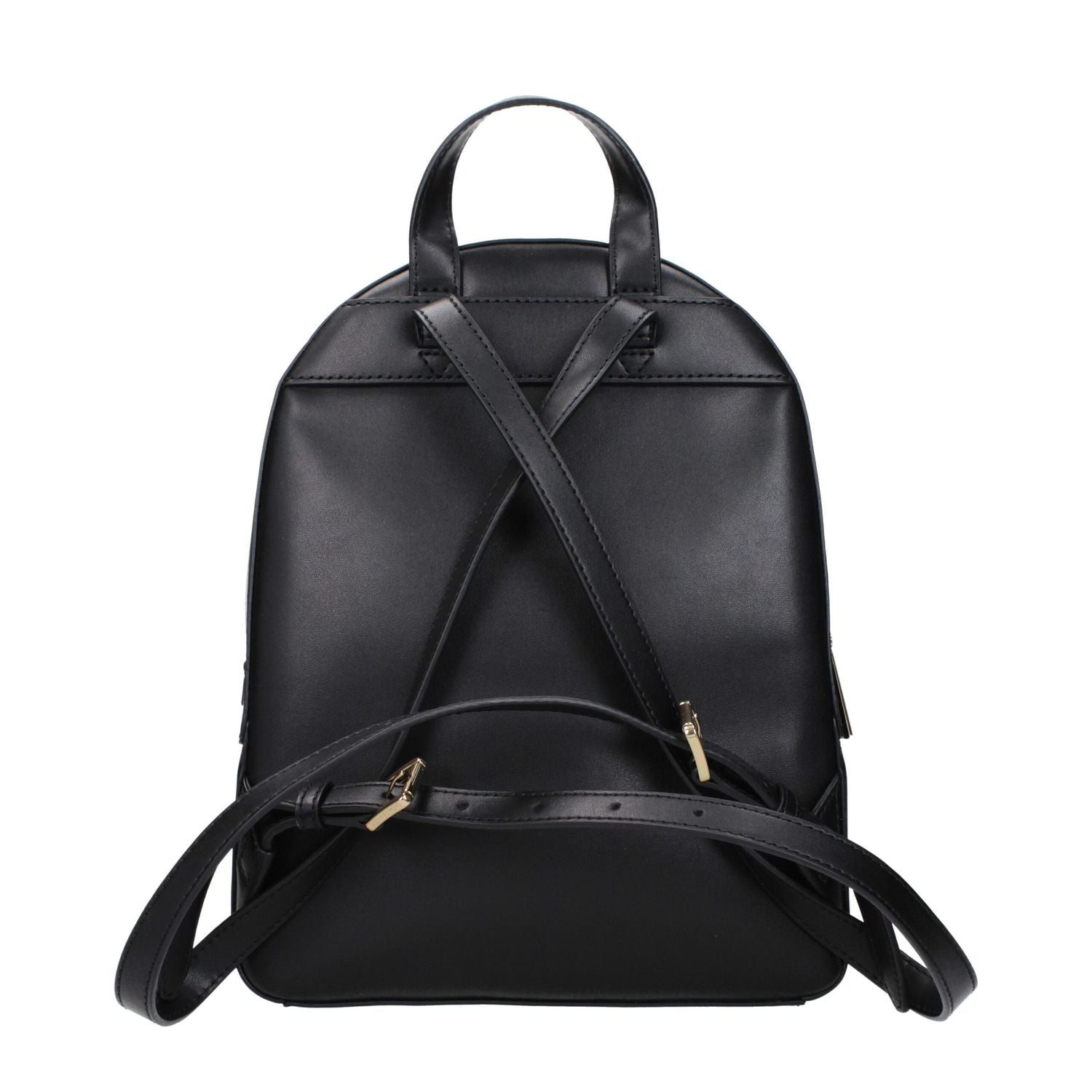 Michael Kors Black Leather Backpack