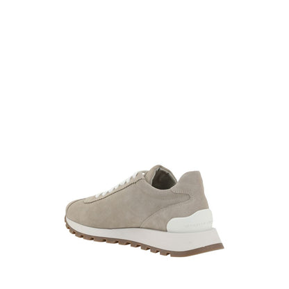 Brunello Cucinelli Beige Rubber Sneakers