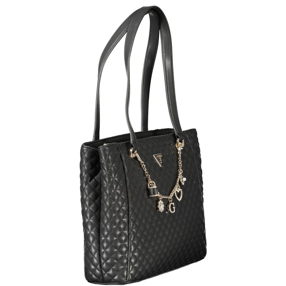 Guess Jeans Black Polyurethane Women Handbag