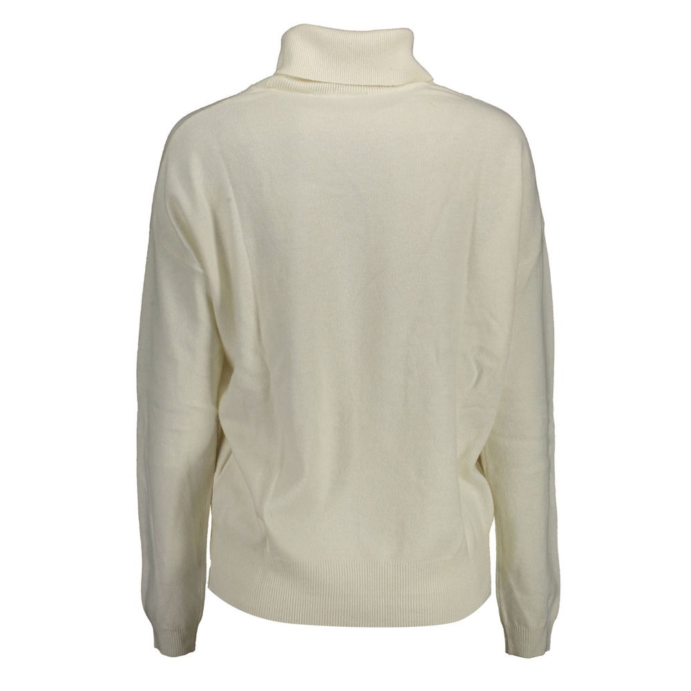 U.S. POLO ASSN. Bianco Polyamide Women Sweater