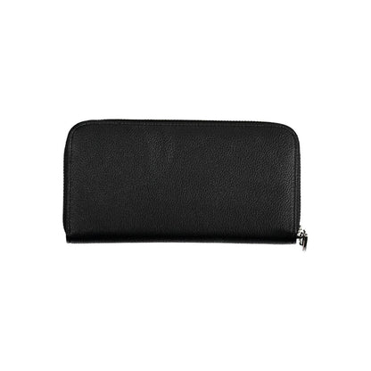 BYBLOS Black Polyurethane Women Wallet