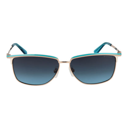Guess Gold Metal Sunglasses