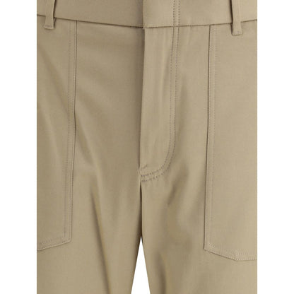 Brioni Beige Cotton Cargo Pants 1728,72470364320,Beige,Brioni,Cargo Pants - Pants - Clothing,Clothing,IT50 | L,Men,New with tags,Pants - Clothing