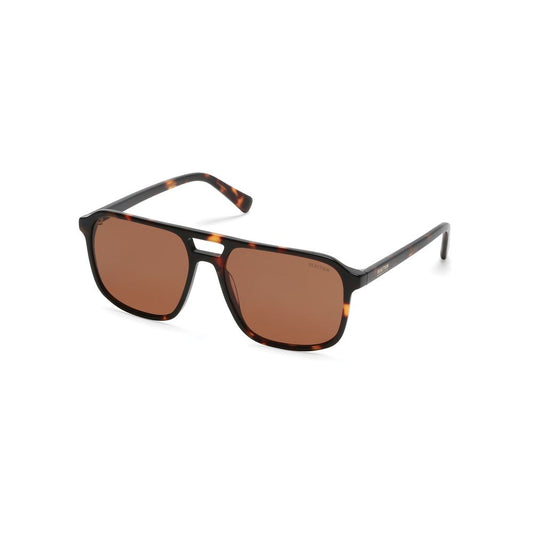 Kenneth Cole Brown Injected Sunglasses